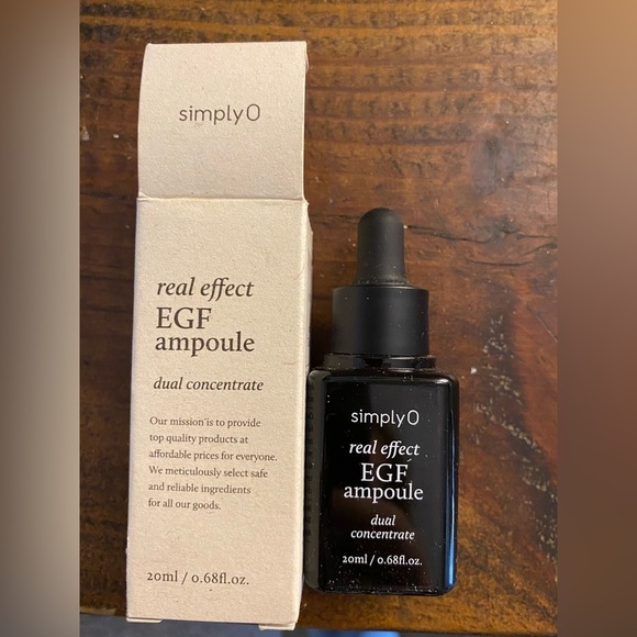 simplyO Real Effect EGF Serum Ampoule | Epidermal Growth Factor Korean Skincare - Picture 1 of 3